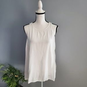 Old Navy Women's Sleeveless White Tank XL